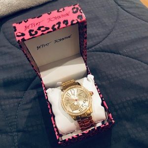 New! Betsey Johnson Watch